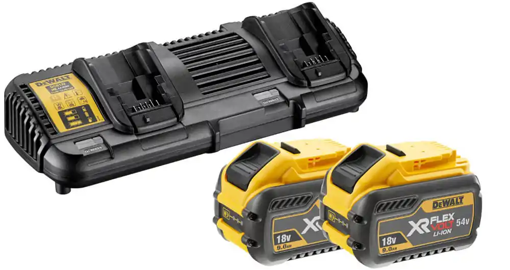 Top-Seller DeWALT Starter-Set DCB132X2 2x Akku 54 Volt / 162 Wh