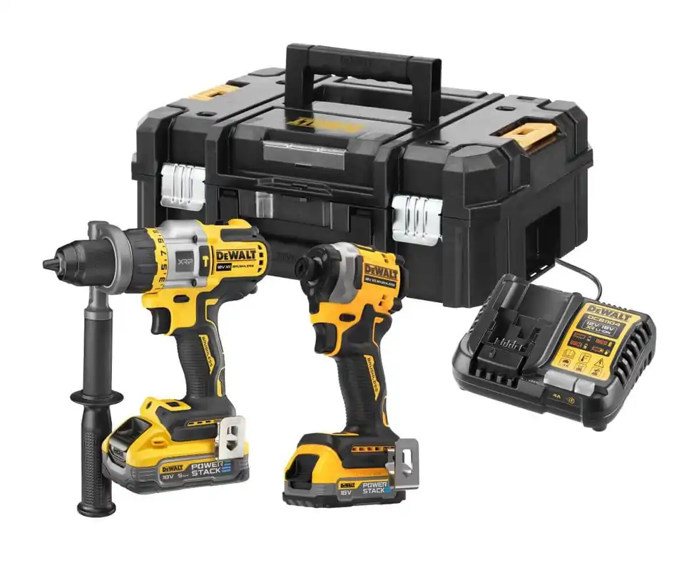 DeWALT Akku-Kombopack DCK2052H1E1T 6-teilig 18 Volt / 5/1,7 Ah Markenprodukt