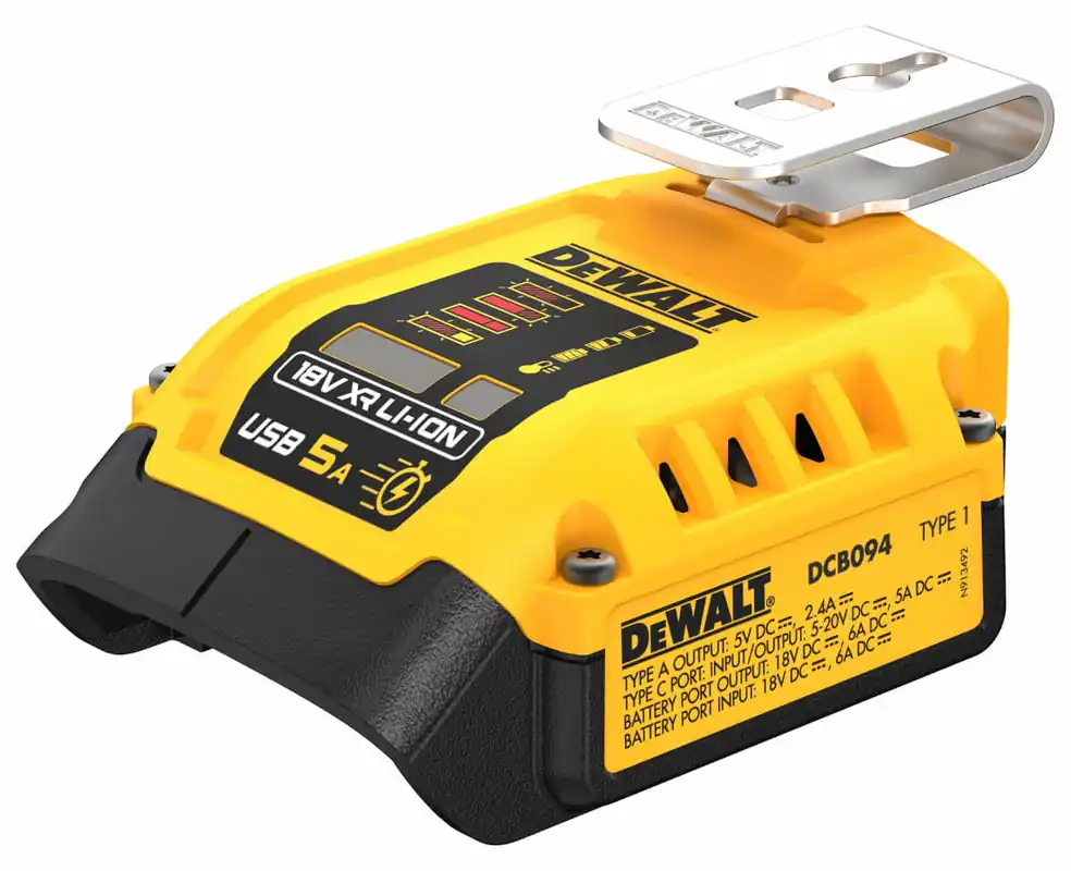 DeWALT Kombi-Ladegerät mit Powerbank-Funktion Neu Im Sortiment
