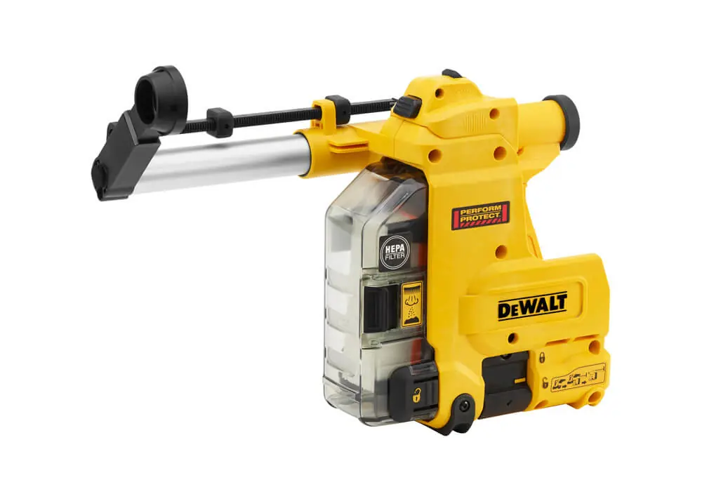 DeWALT Absaugsystem für Akku-und Elektro-Hämmer Highlight