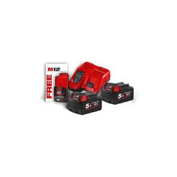 Geprüft Milwaukee Starterset M18NRG-502, 18 Volt