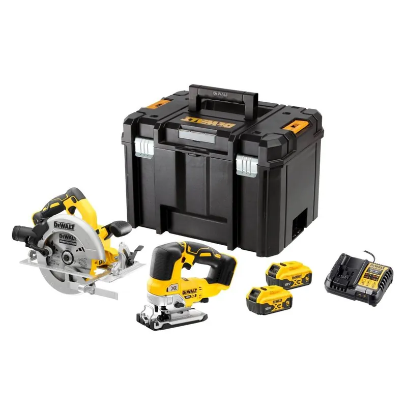 Sonderaktion DeWALT Akku-Kombopack DCK2012P2T 4-teilig, 18 Volt