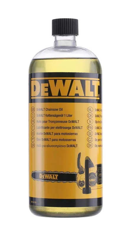 Sichere Zahlung DeWALT Kettensägenöl 1 l für DCM565, DCMPS567, DCMCS574N, DCMCS575N