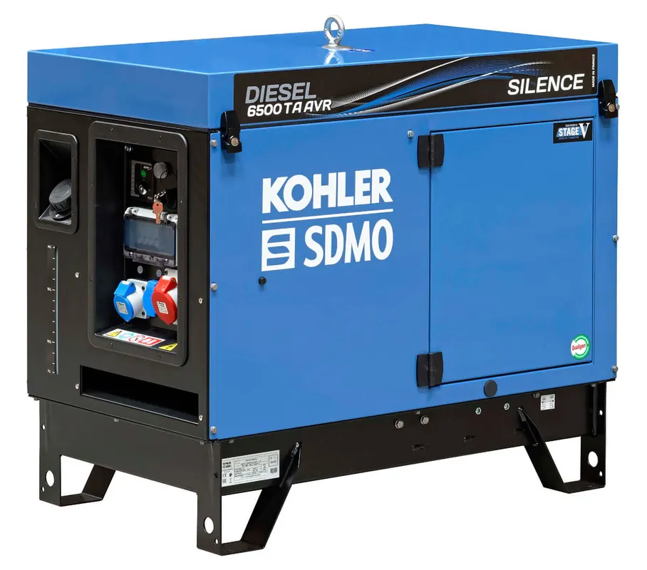 Markenprodukt Kohler SDMO Stromerzeuger DIESEL 6500 TA SILENCE AVR C5