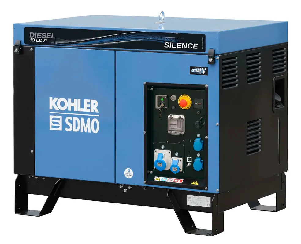 Beliebt Kohler SDMO Stromerzeuger DIESEL 10 LC A SILENCE C5