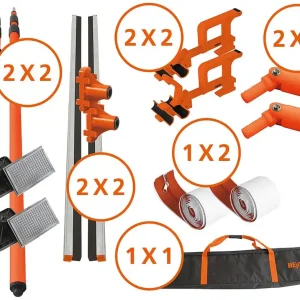 Saisonangebot HEYLO Staubschutzsystem HEYWALL BasisPlus Paket