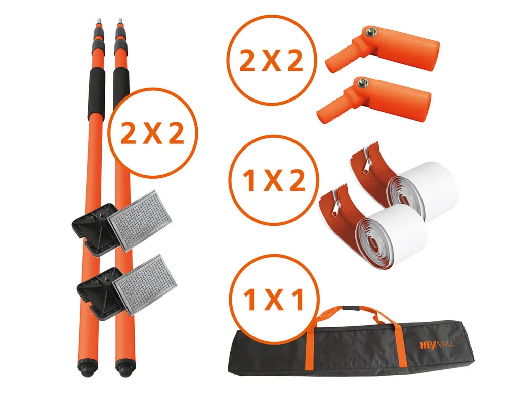 Günstig HEYLO Staubschutzwand HEYWALL Basis-Paket