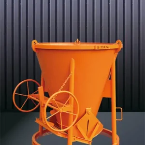 Sichere Zahlung Eichinger Betonsilo 1011H.12 konische Form gerader Auslauf Handrad Bügel 1000 Liter Fassungsvermögen: 1000 Liter