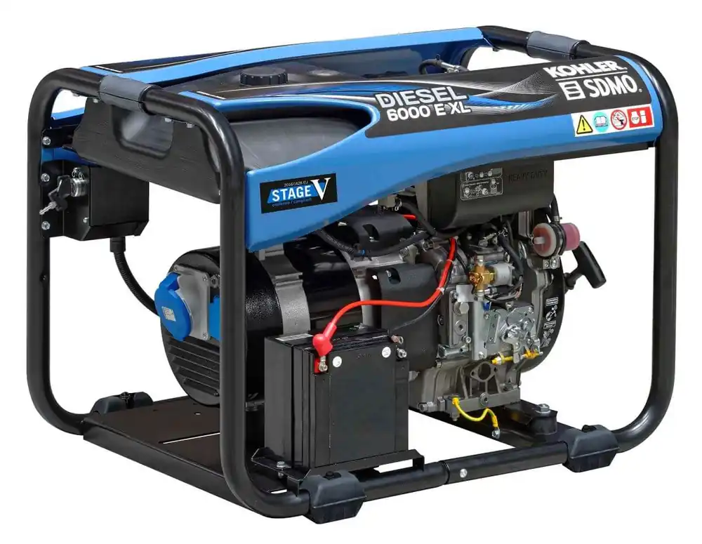 Markenware Kohler SDMO Stromerzeuger DIESEL 6000 E XL C5 RCD