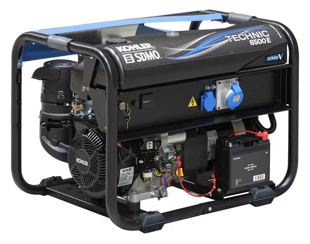 Kohler SDMO Stromerzeuger TECHNIC 6500 E C5 RCD 6300 W Ausverkauf