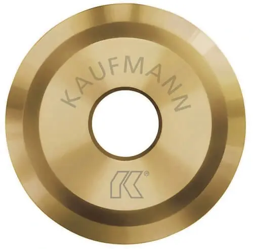 KAUFMANN Hartmetall-Ersatzrad TIN Ø 22 mm Beliebt