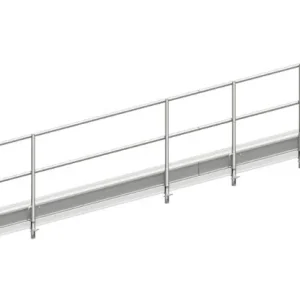 Layher Steigtechnik Dreitiliger Seitenschutz zum Alusteg 1348.520 Wochenendangebot