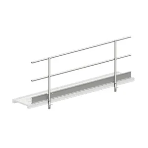 Layher Steigtechnik Dreitiliger Seitenschutz zum Alusteg 1348.318 Sonderaktion