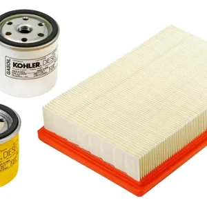 Markenware Kohler SDMO Wartungssatz für Kohler Motor KDW 702 silence C5 schallisoliert, inkl. Ölfilter,