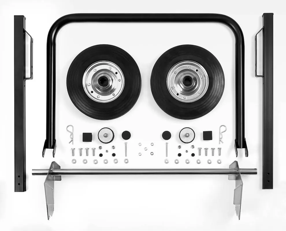 Angebot Kohler SDMO Radsatz für Stromerzeuger Diesel 10000 E/15000 TE Silence-1 Handgriff und 2 Nage