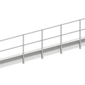 Layher Steigtechnik Dreitiliger Seitenschutz zum Alusteg 1348.800 Saisonangebot