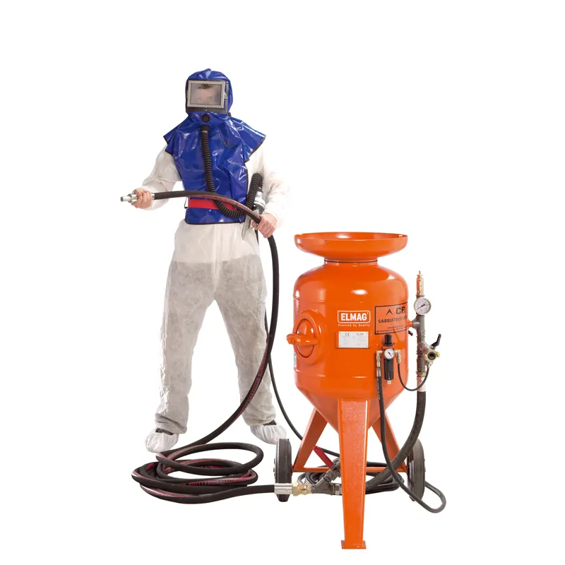 Saisonangebot ELMAG Sandstrahlgerät CB 60-S4 mit Remote Control