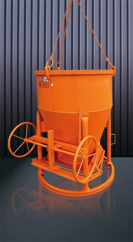 Preisreduziert Eichinger Betonsilo 1012H mit Handrad und Kette Fassungsvermögen: 2000 Liter