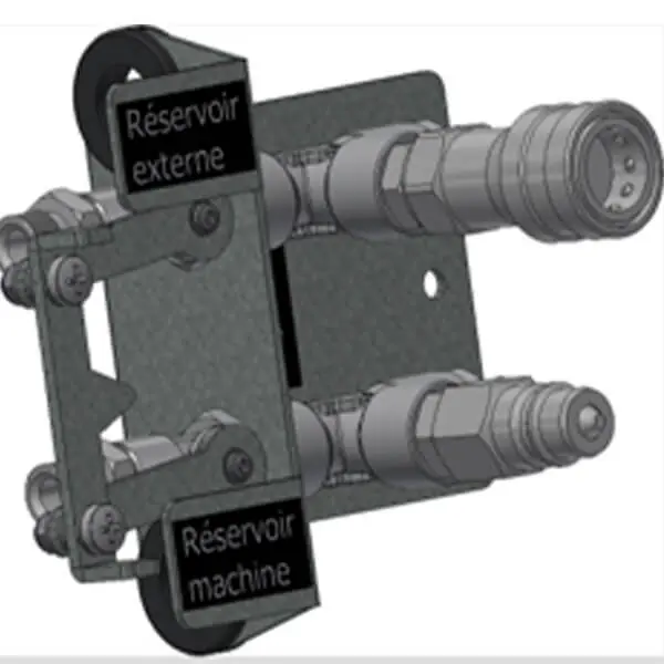 Begrenztes Angebot Master Schnellanschluss-Set für externen Tank für Master Ölheizgerät BV 400