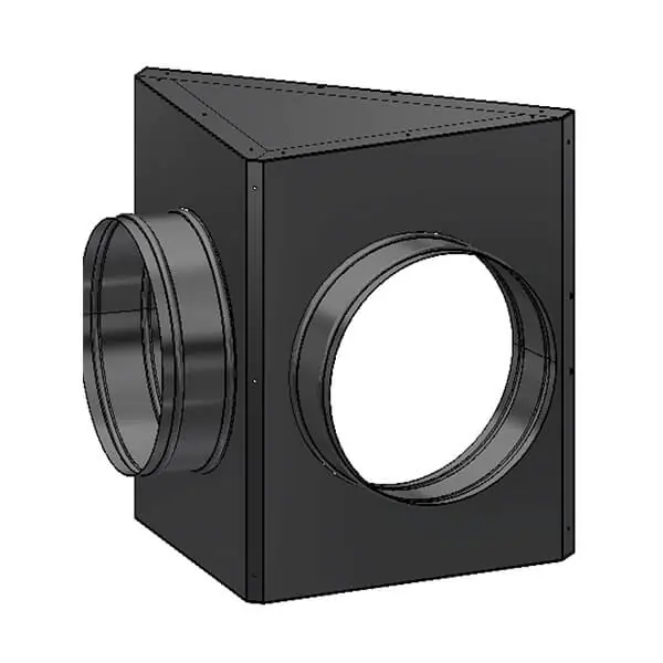 Master 2-Wege Austritt Ø 300 mm für BV 110, 170er für Ölheizer BV 110, BV 170 Saisonangebot