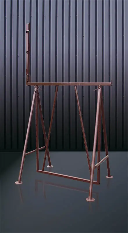 Versand Am Gleichen Tag Eichinger Gerüstbock 1301.7 1500 mm, verstellbare Höhe 1700 - 3000 mm, verzinkt Ausführung: Höhe 1700-3000 mm
