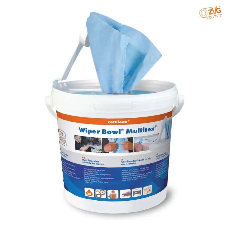 ZVG Reinigungstücher feucht Wiper Bowl® Multitex® Spendereimer, 72 Tücher Meistverkauft