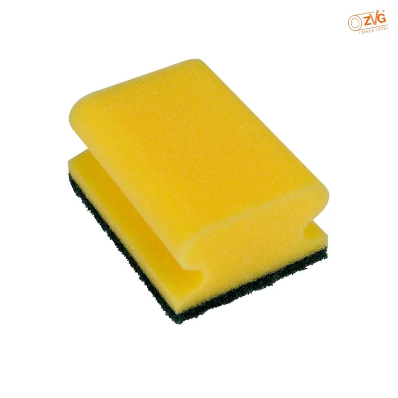 ZVG Schwamm grün-gelb  Maße: 95 x 70 x 45 mm Top-Seller