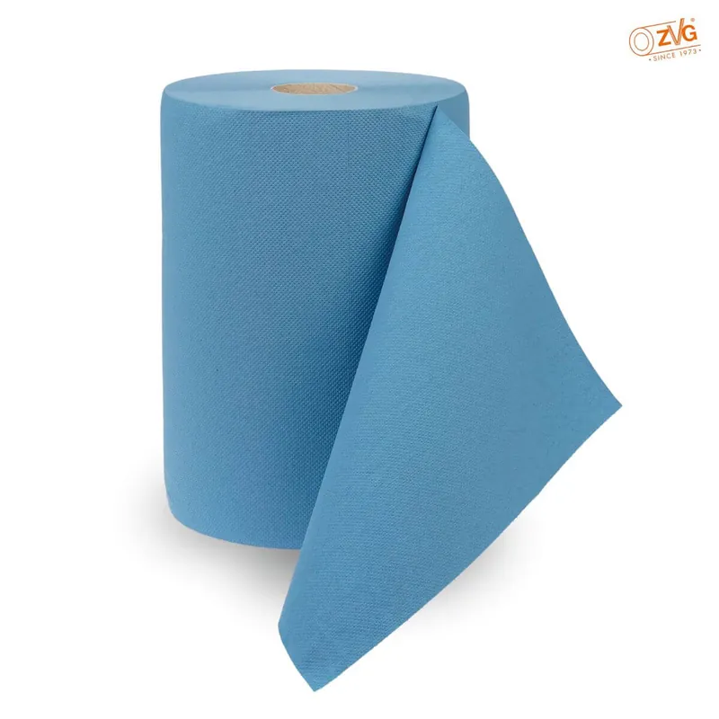 ZVG Putztuchrolle Multiclean® plus 3-lagig blau 370 mm, 500 Abrisse Direktkauf
