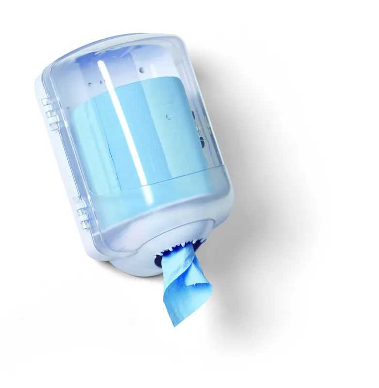 Angebot Schuller Spender transparent für Midi-Putzrollen