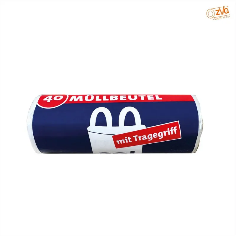 Neue Kollektion ZVG Müllbeutel 20 l transparent, mit Griff, 40 Stück