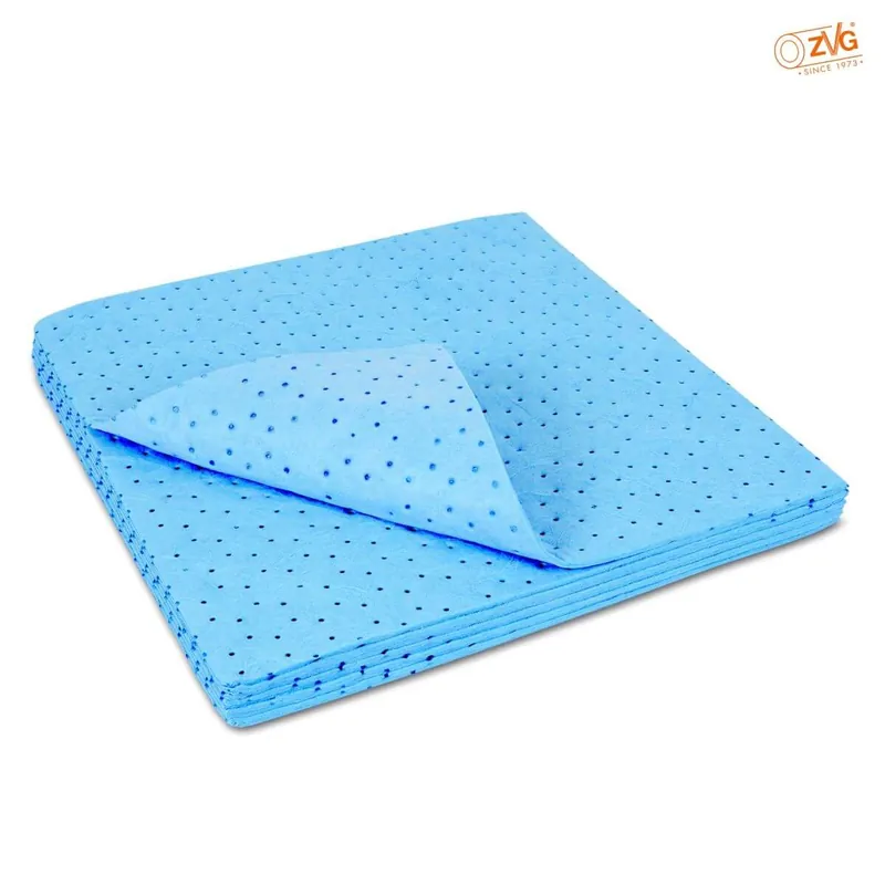 Expressversand ZVG Ölsaugtücher zetSorb® blau 400 x 400 mm, 100 Tücher