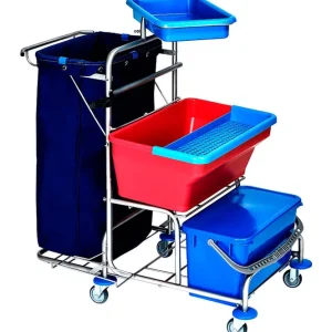 Nur Heute floorstar Desinfektionswagen 2 Top Plus ESTAWA