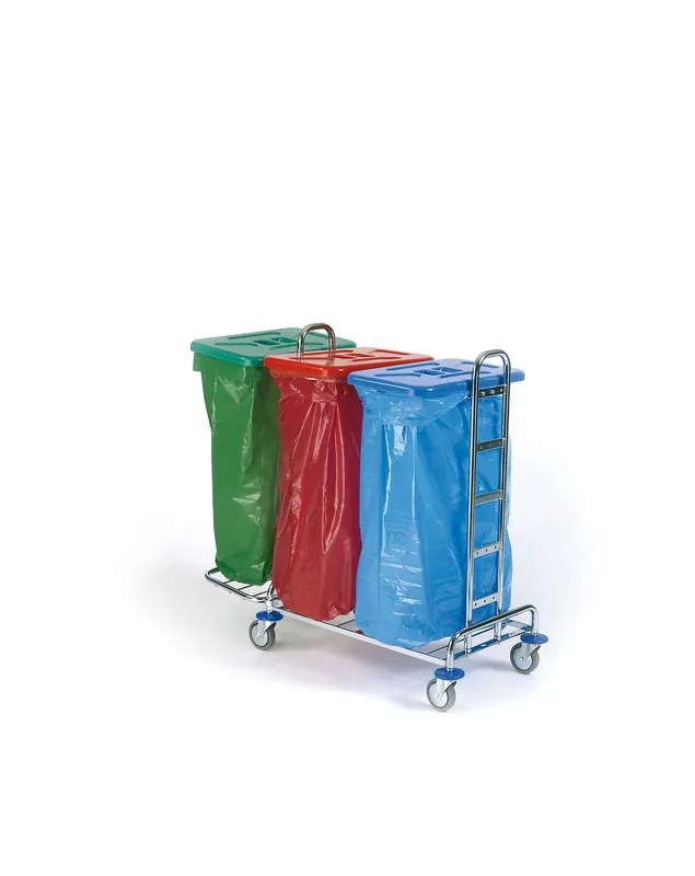 Direktkauf floorstar Trennwagen 3-fach SOLID mit Fußpedal