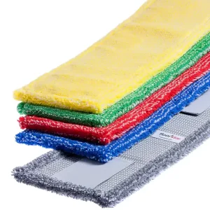 Expressversand floorstar Microfasermopp Thenufil Pix 500 mm, mit Lasche Farbe: gelb