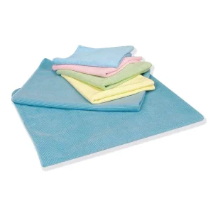 Sonderaktion floorstar Microfaser-Bodentuch PERFORMANCE blau 5er Pack