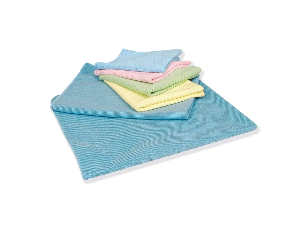Sonderaktion floorstar Microfaser-Bodentuch PERFORMANCE blau 5er Pack