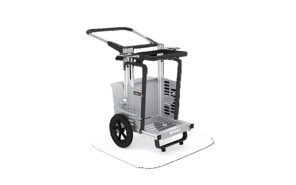 Knallerangebot FLORA Handwagen Picobello Mini mit fester Müllsackhalterung