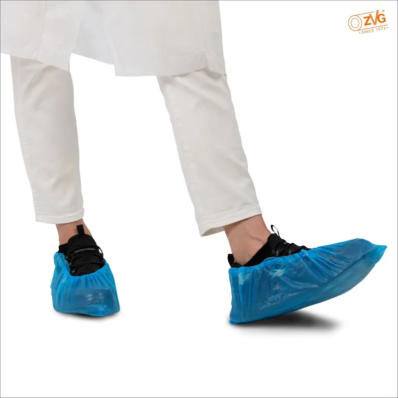 Beliebt ZVG Überziehschuhe PE blau, flach, 5000 Stück