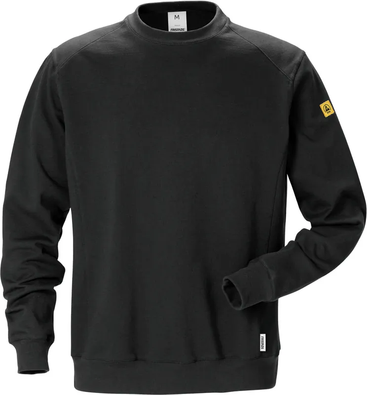 Sonderaktion FRISTADS ESD Sweatshirt 7083 XSM schwarz Größe: L