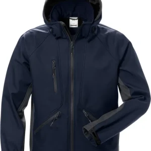Sichere Zahlung FRISTADS WindWear Softshell-Jacke 1414SHI marine/dunkelgrau Größe: XL