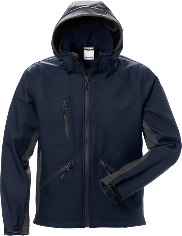 Sichere Zahlung FRISTADS WindWear Softshell-Jacke 1414SHI marine/dunkelgrau Größe: XL