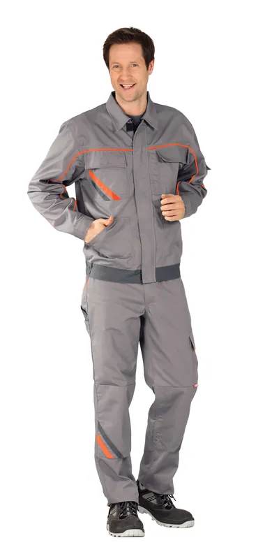 PLANAM Bundjacke VISLINE2 zink/orange/schiefer Größe: 118 Preiswert