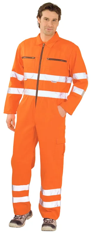 Aktuell PLANAM Warnschutz Rallyekombination uni orange Größe: 110