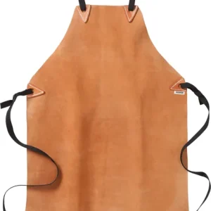 Schneller Versand FRISTADS Leder-Schürze 9330 LTHR braun onesize