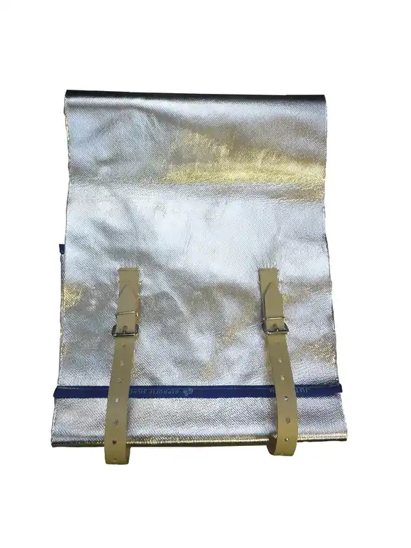 JUTEC Rohrleitungsbaumatte 500°C L: 1400er Rohr = L. 4700, Br. 300 mm Länge: 4700 mm Begrenztes Angebot