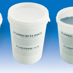 Jetzt Kaufen JUTEC Flammschutzpaste 1 kg, fest, formbar, bis 3000°C