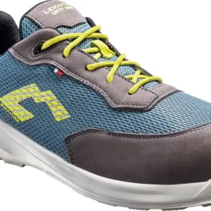 Sonderaktion Lemaitre Halbschuh Eden bleu S3S grau/blau  Größe: 50