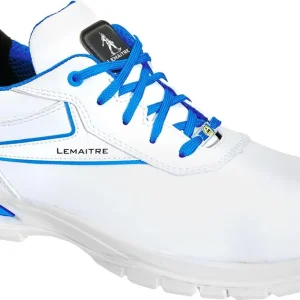Lemaitre Halbschuh genesis Yoko S3 ESD weiss / blau  Größe: 49 Schneller Versand