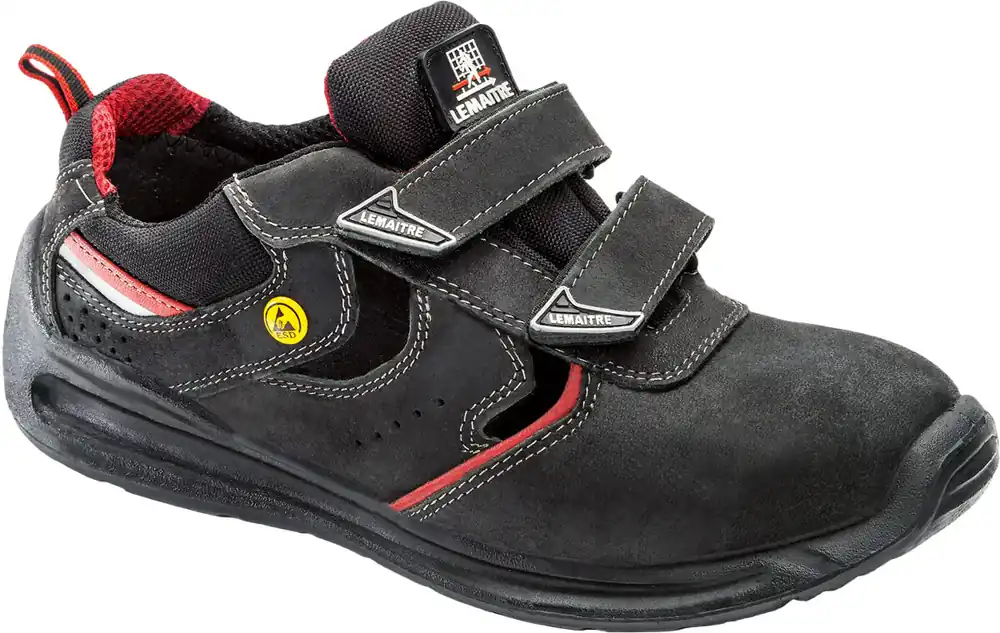 Preiswert Lemaitre Sandalen Super X Fresh S1P ESD schwarz Gr. 48 Größe: 48