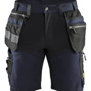 Versand Am Gleichen Tag Blakläder Handwerker Shorts m.Stretch dunkel marineblau/schwarz Größe: 64